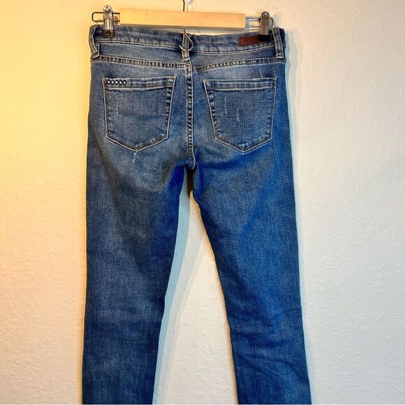 BlankNYC Classic The Madison Crop Blue Women's Jeans - Picture 4 of 7